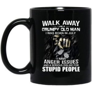 I Am A Grumpy Old Man I Was Born In July Mug 3
