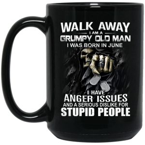 I Am A Grumpy Old Man I Was Born In June Mug