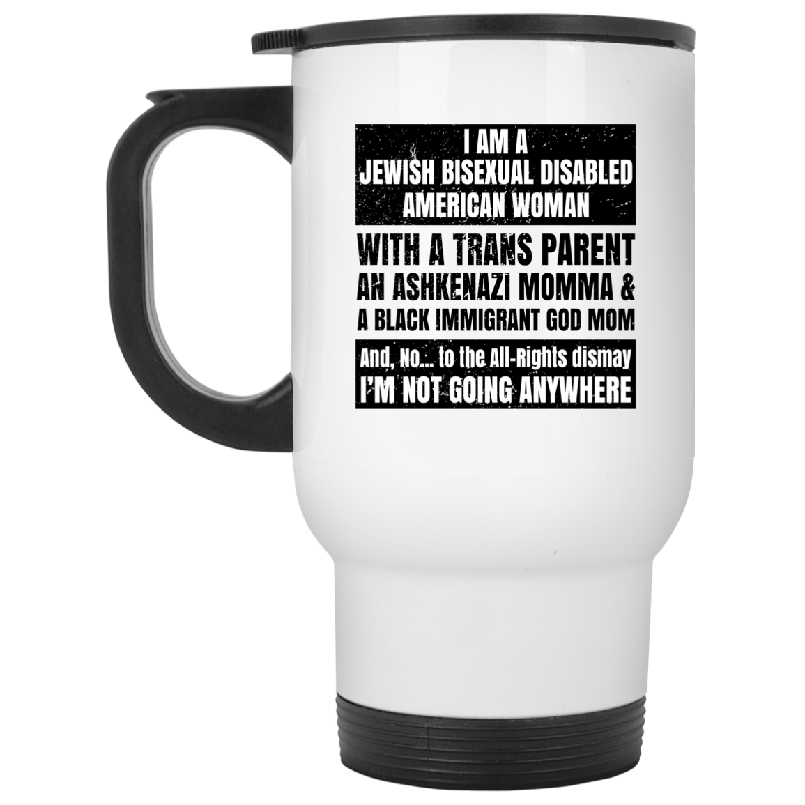 I Am A Jewish Bisexual Disabled American Woman Mug I Am A Jewish Bisexual Disabled American Woman Mug