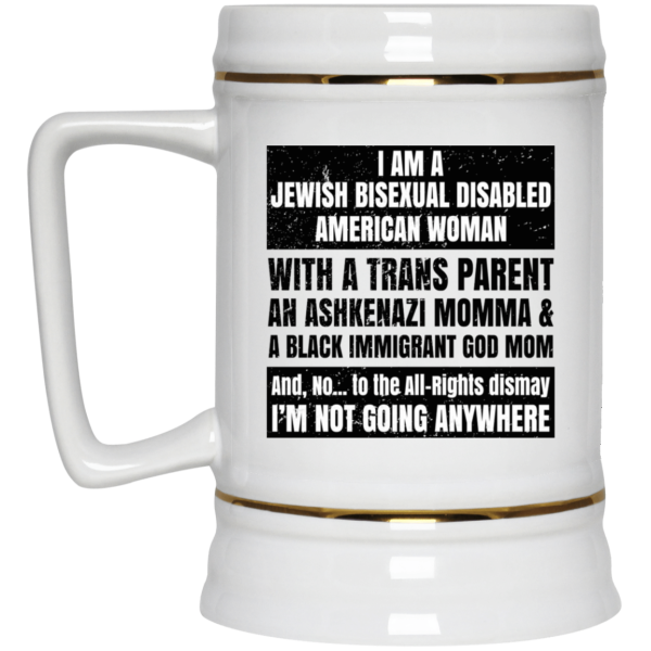 I Am A Jewish Bisexual Disabled American Woman Mug