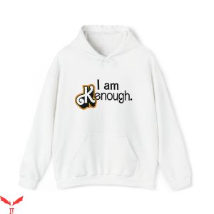 I Am Kenough Barbie Hoodie Pink Movie Trending Pop Culture