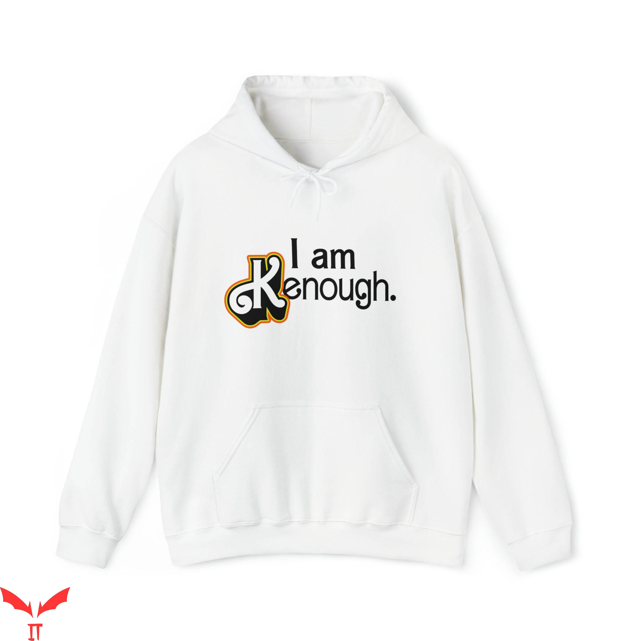 I Am Kenough Barbie Hoodie Pink Movie Trending Pop Culture I Am Kenough Barbie Hoodie Pink Movie Trending Pop Culture