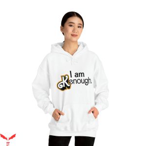 I Am Kenough Barbie Hoodie Pink Movie Trending Pop Culture