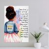 I Am Strong I Never Give Up Poster