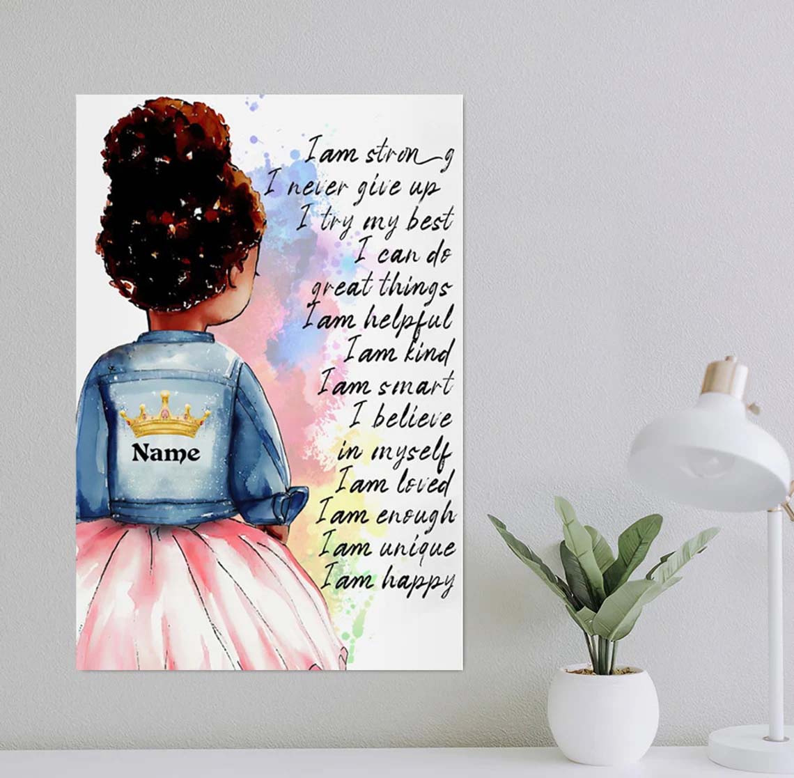 I Am Strong I Never Give Up Poster I Am Strong I Never Give Up Poster