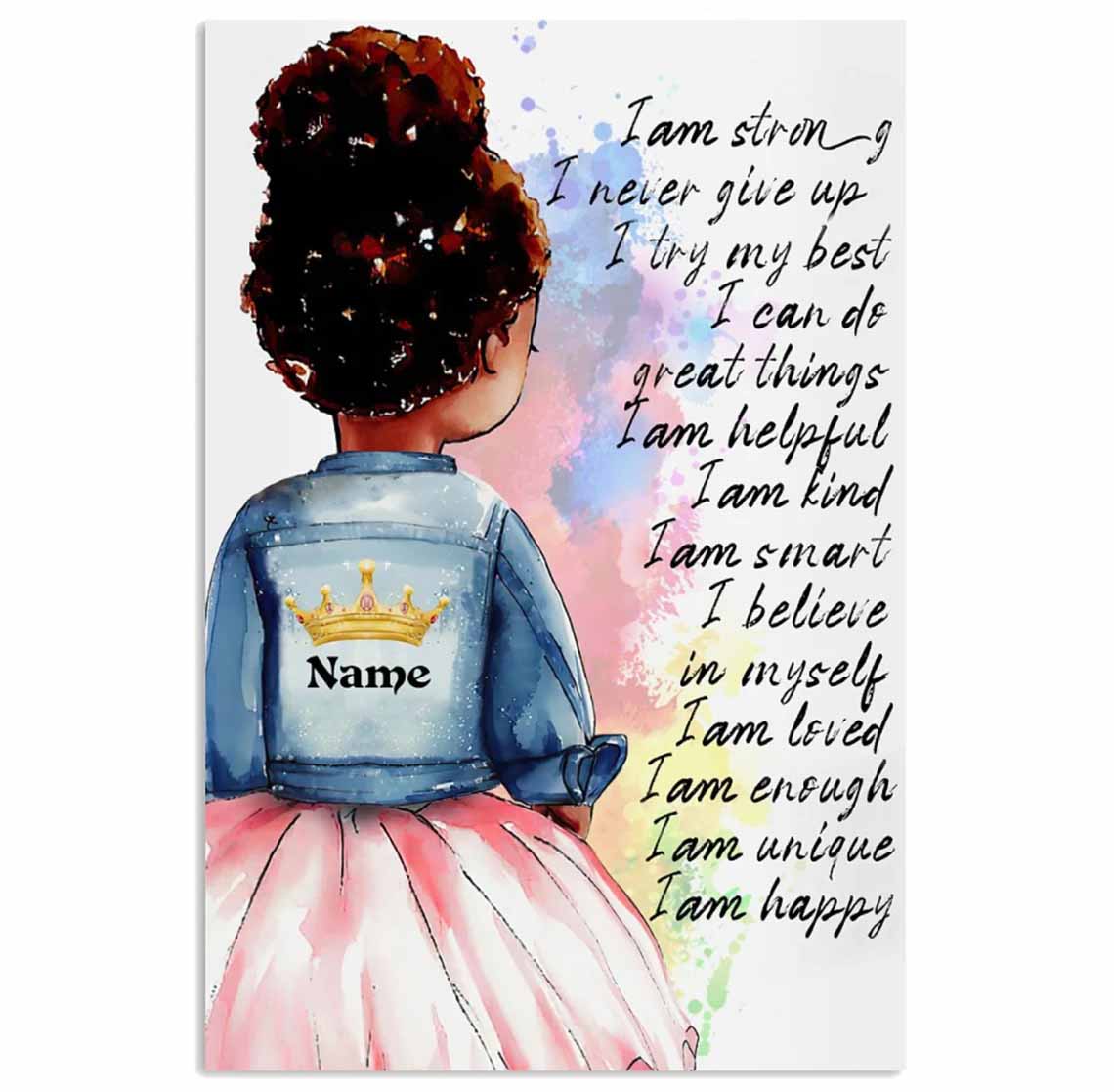 I Am Strong I Never Give Up Poster I Am Strong I Never Give Up Poster