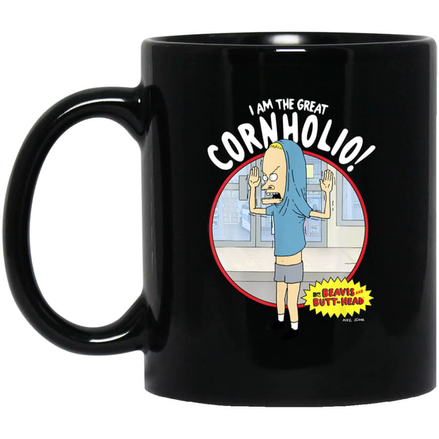 I Am The Great Cornholio Beavis And Butt-Head Mug I Am The Great Cornholio Beavis And Butt-Head Mug