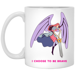 I Choose To Be Brave Queen Angella Mug 3