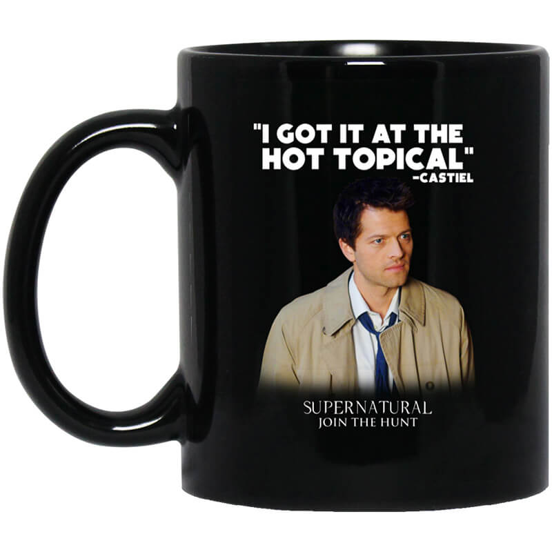 I Got It At The Hot Topical Castiel Supernatural Join The Hunt Mug I Got It At The Hot Topical Castiel Supernatural Join The Hunt Mug