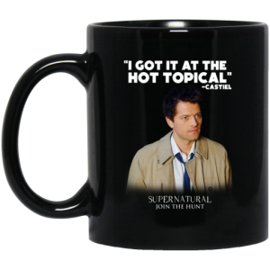 I Got It At The Hot Topical Castiel Supernatural Join The Hunt Mug 3