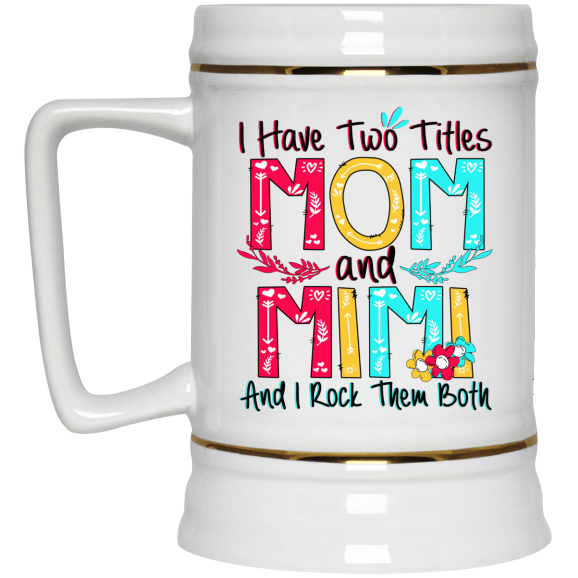 I Have Two Titles Mom And Mimi And I Rock Them Both Mug I Have Two Titles Mom And Mimi And I Rock Them Both Mug