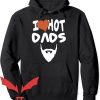 I Heart Hot Dads Hoodie Hot Bearded Dads