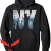 I Love Ny Hoodie NY City Skyline