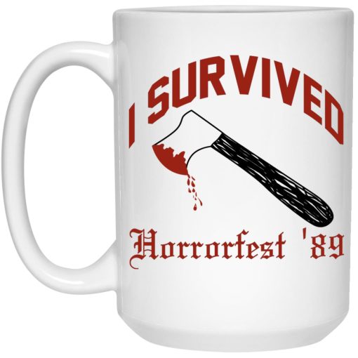 I Survived Horrorfest ’89 Mug I Survived Horrorfest ’89 Mug
