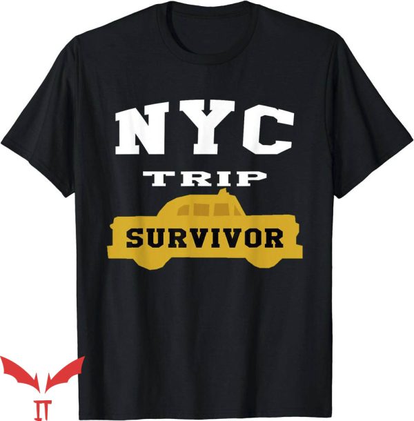I Survived My Trip To Nyc T-Shirt Love Travel Funny Taxi