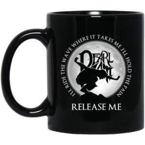 Ill Ride The Wave Where It Takes Me Ill Hold The Pain Release Me Pearl Jam Mug 3