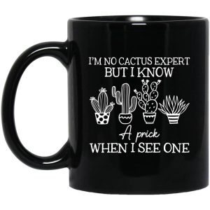 I’m No Cactus Expert But I Know A Prick When I See One Mug