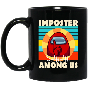 Imposter Shhhh Among Us Mug