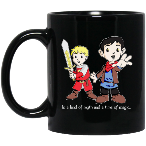 In A Land Of Myth And A Time Of Magic Merlin Mug In A Land Of Myth And A Time Of Magic Merlin Mug