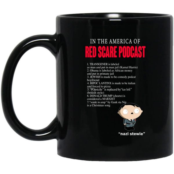 In The America Of Red Scare Podcast Nazi Stewie Mug