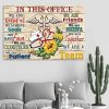 In This Office We Are Friends Best Poster