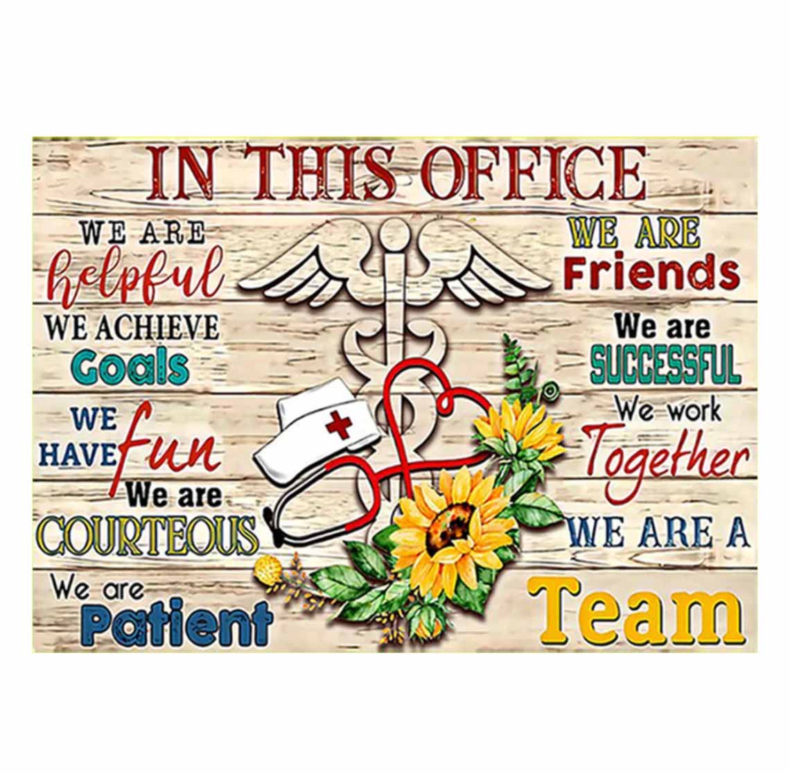 In This Office We Are Friends Best Poster In This Office We Are Friends Best Poster