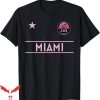 Inter Miami Messi T-Shirt MIAMI Palm Tree Mini Pink Badge