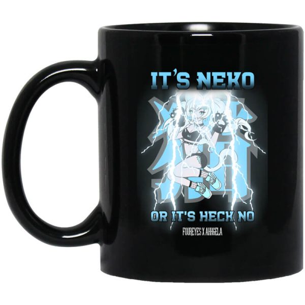It’s Neko Or It’s Heck No Foureyes X Ahhgela Mug