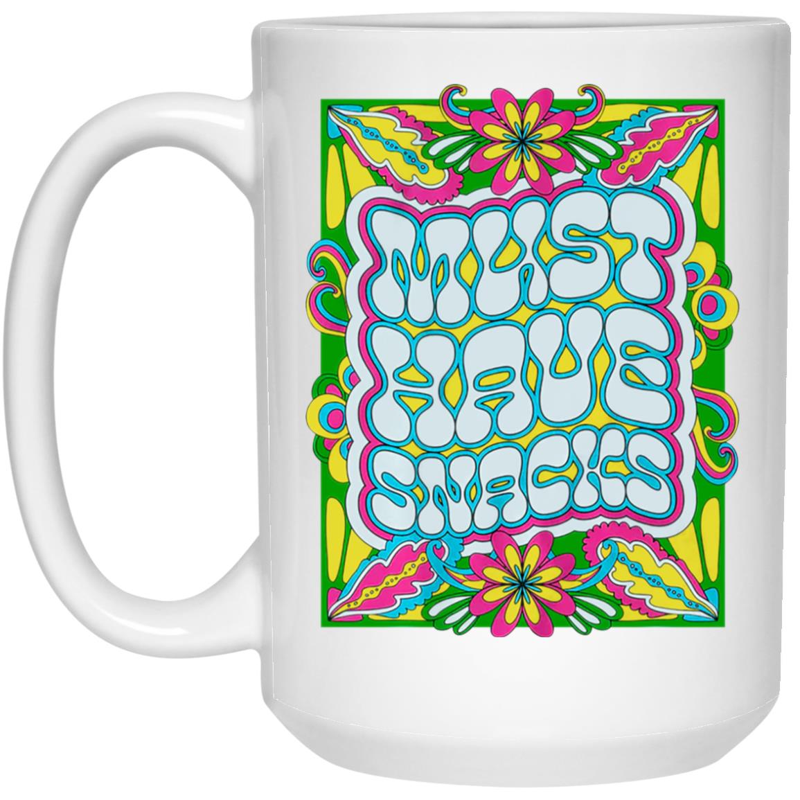 JSTU Retro Must Have Snacks Mug JSTU Retro Must Have Snacks Mug