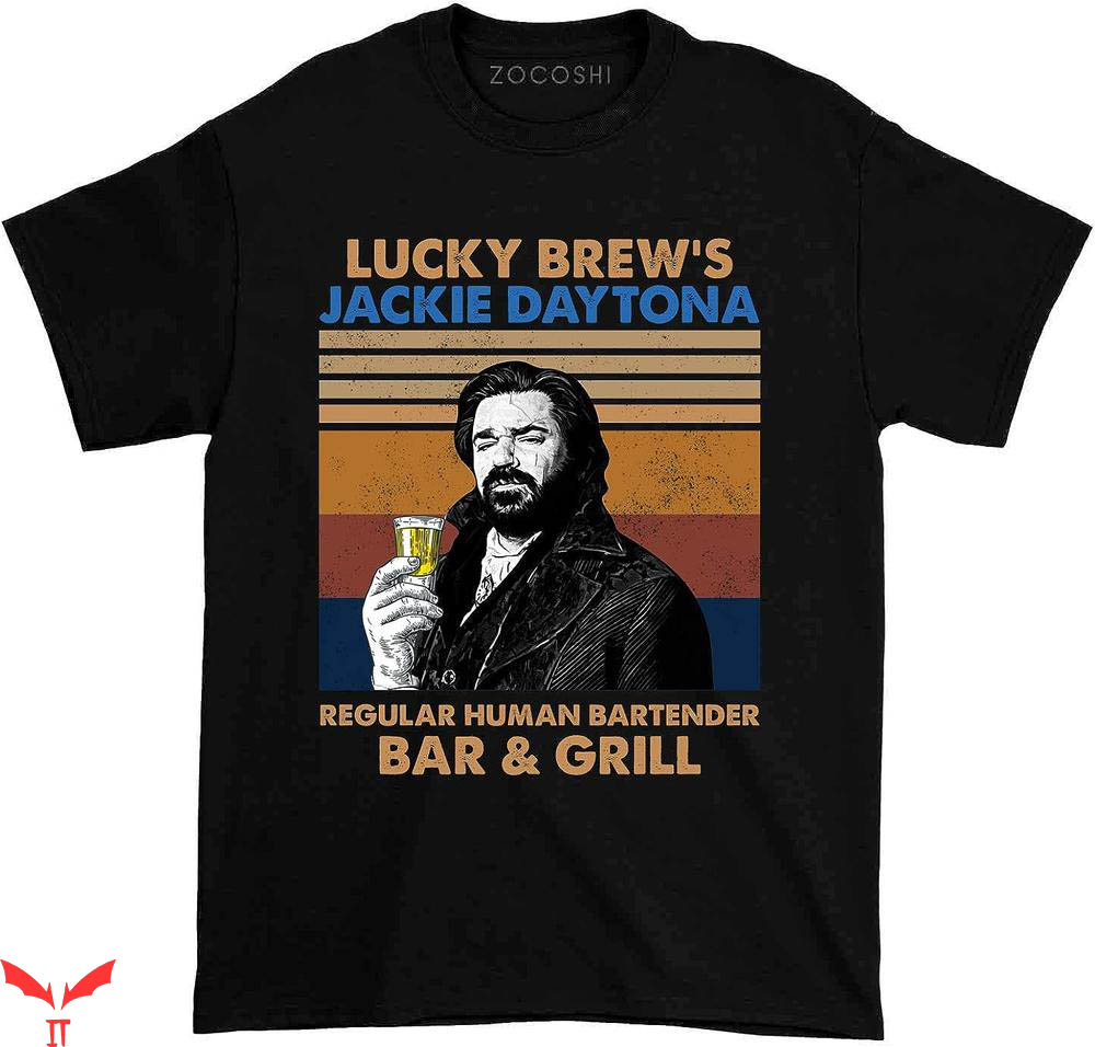 Jackie Daytona T-Shirt Vampire Do in Shadow Lucky Trending Jackie Daytona T-Shirt Vampire Do in Shadow Lucky Trending