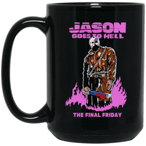 Jason Goes To Hell The Final Friday Black Mug