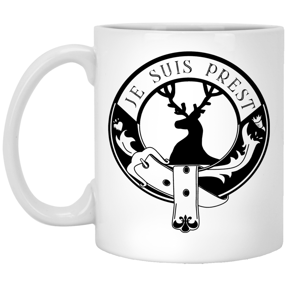Je Suis Prest Logo Mug Je Suis Prest Logo Mug