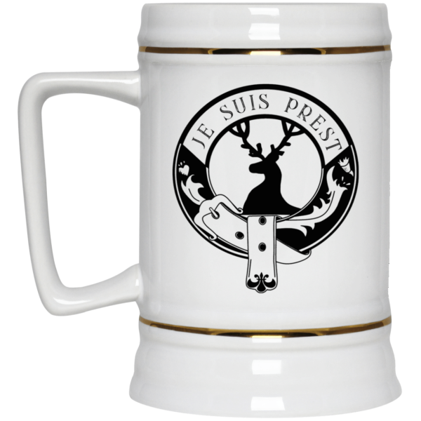 Je Suis Prest Logo Mug