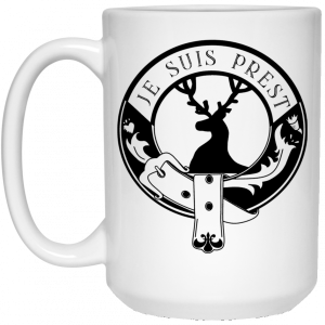 Je Suis Prest Logo Mug 7