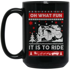 Jeep Christmas Oh What Fun It Is To Ride Mug