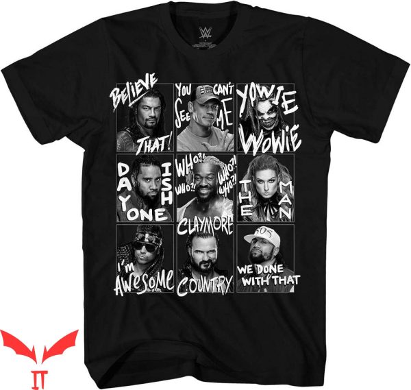 Jeff Hardy T-Shirt Group World Wrestling Champion Belt