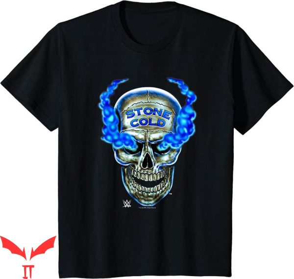 Jeff Hardy T-Shirt Stone Cold Austin Skull Design Centered
