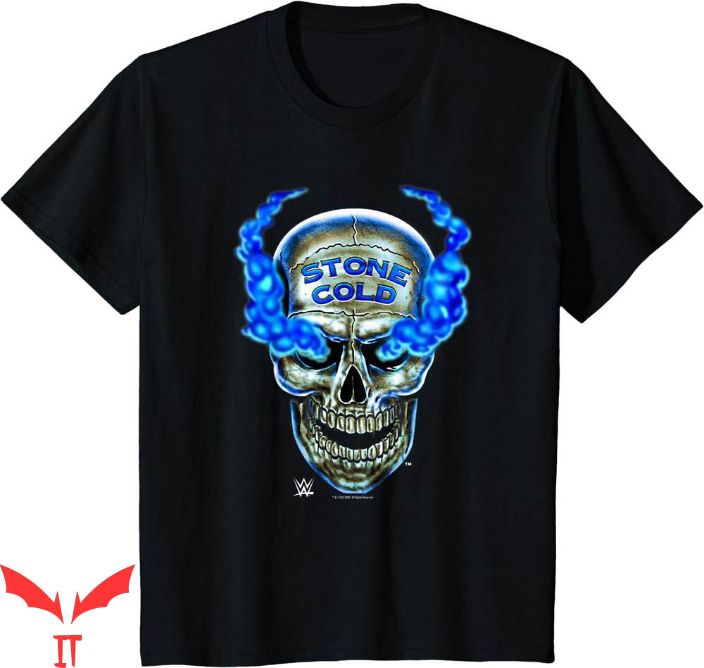 Jeff Hardy T-Shirt Stone Cold Austin Skull Design Centered Jeff Hardy T-Shirt Stone Cold Austin Skull Design Centered