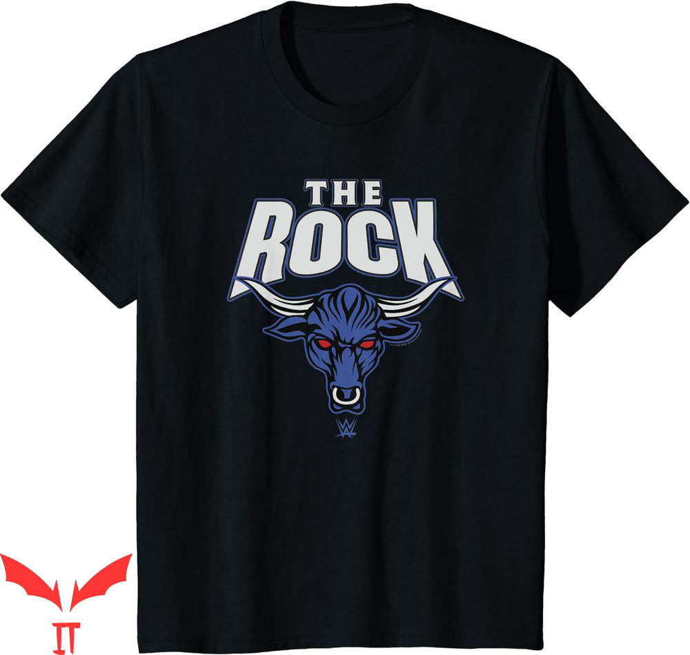Jeff Hardy T-Shirt The Rock Bull Head Logo Jeff Hardy T-Shirt The Rock Bull Head Logo