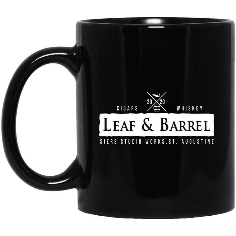 Jeremy Siers Leaf and Barrel Mug Jeremy Siers Leaf and Barrel Mug
