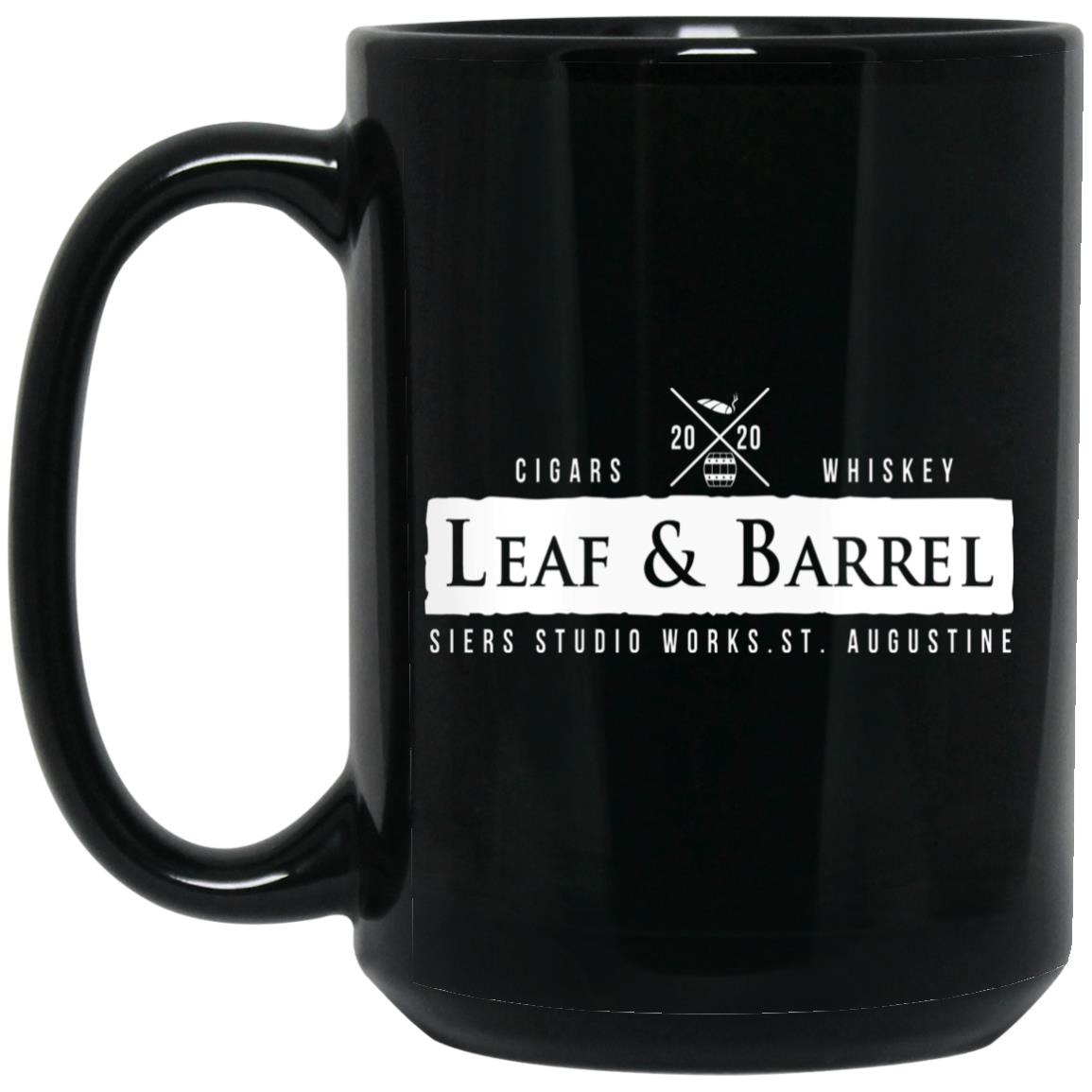 Jeremy Siers Leaf and Barrel Mug Jeremy Siers Leaf and Barrel Mug