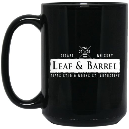 Jeremy Siers Leaf and Barrel Mug Jeremy Siers Leaf and Barrel Mug