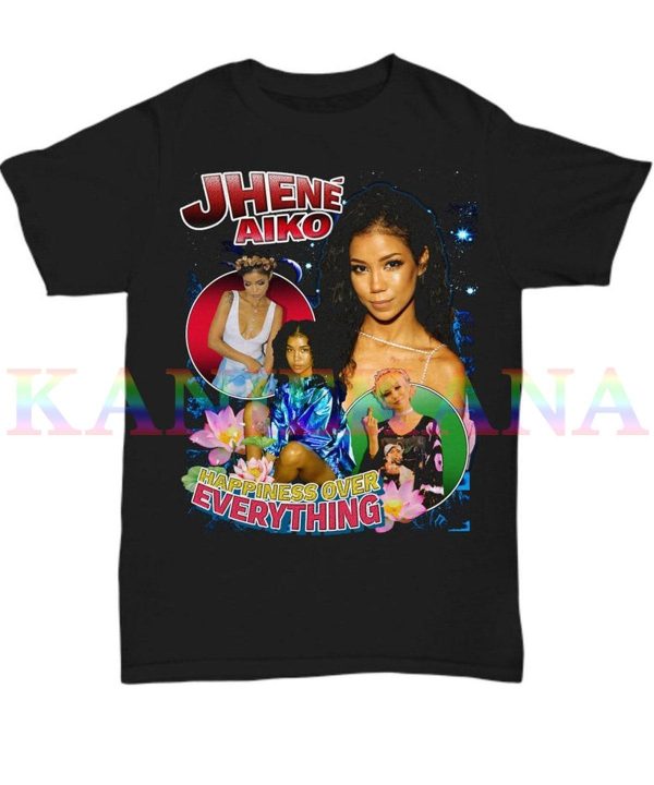 Jhene Aiko Happiness Over Everything Vintage T-shirt Best Fan Gifts – Apparel, Mug, Home Decor – Perfect Gift For Everyone