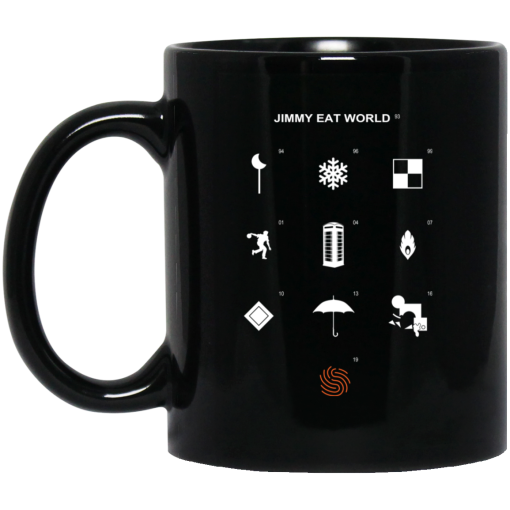Jimmy Eat World Surviving Icons Mug Jimmy Eat World Surviving Icons Mug