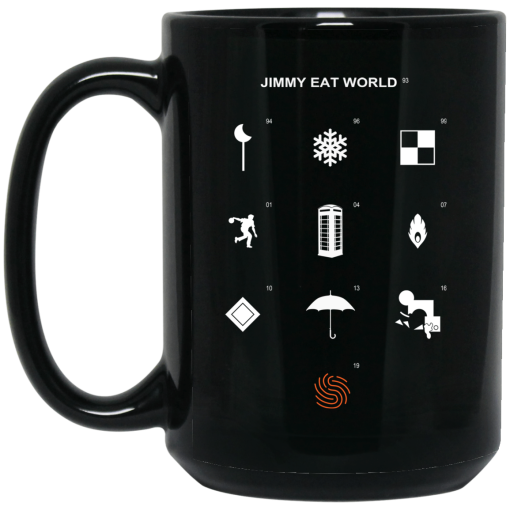 Jimmy Eat World Surviving Icons Mug Jimmy Eat World Surviving Icons Mug