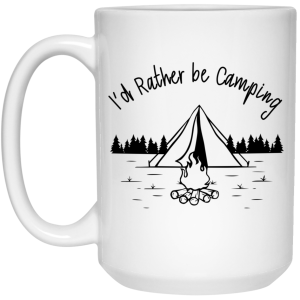 Joe Robinet I’d Rather Be Camping Mug