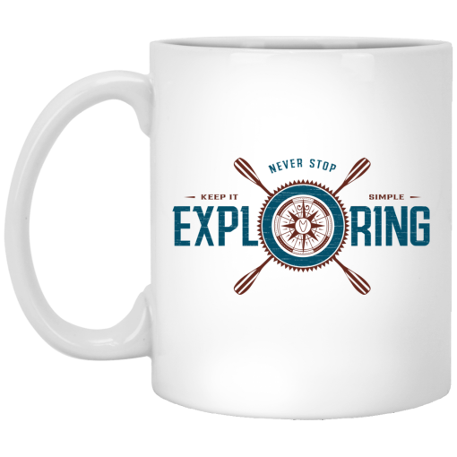 Joe Robinet Never Stop Exploring Mug Joe Robinet Never Stop Exploring Mug