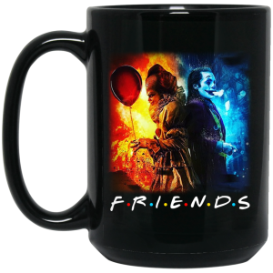Joker And Pennywise Friends Mug