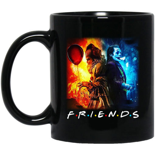 Joker And Pennywise Friends Mug Joker And Pennywise Friends Mug