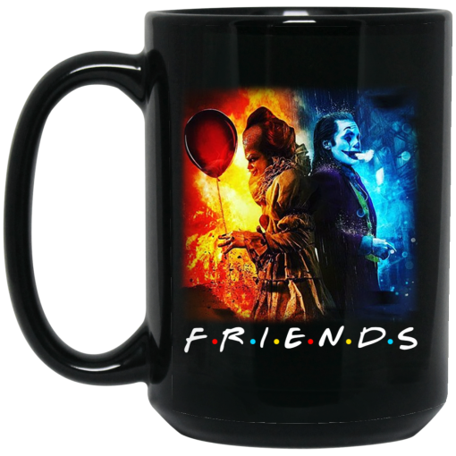 Joker And Pennywise Friends Mug Joker And Pennywise Friends Mug